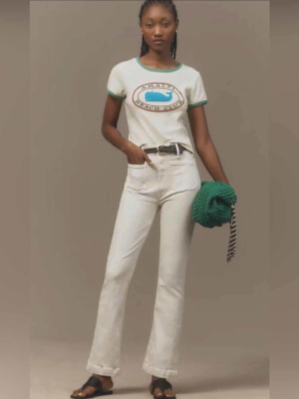 MOTHER The Hustler Patch Pocket Flood Jean